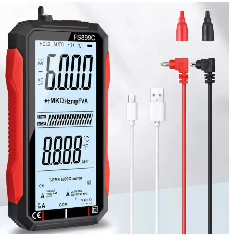 Fully Automatic - 6000 Count Digital Voltmeter